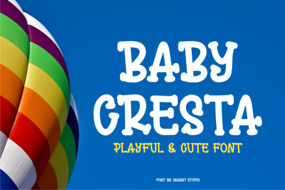 Baby Cresta Font for Creative Design
