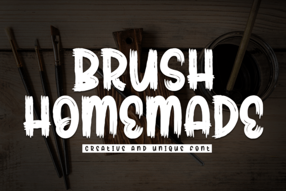 Brush Homemade Font Review