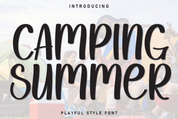 Camping Summer Brings Friendly Polish to Brand Identity Design