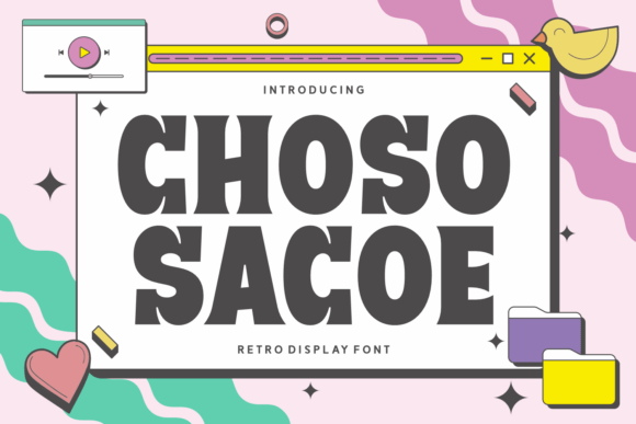 Choso Sacoe Font for Bold Web Design