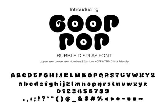 Goop Pop Font: Free Download & Design Tips