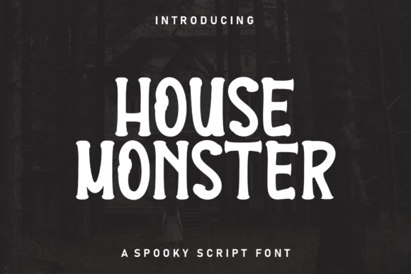 House Monster Font