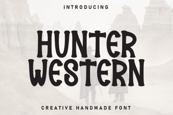 Hunter Western Font for Web Design