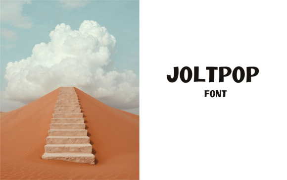 Joltpop Regular 0127 25 Font