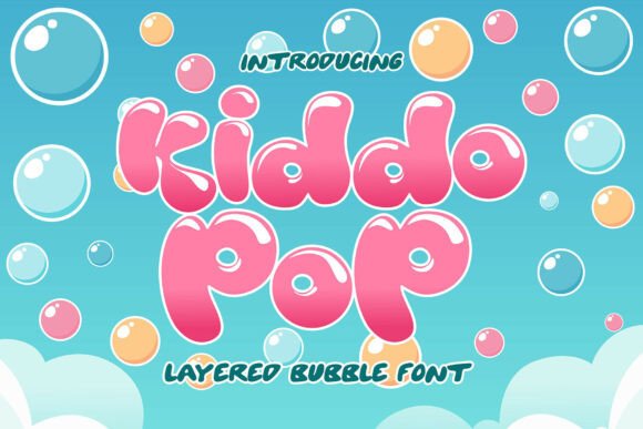 Kiddo Pop Font for Lively Campaign Visuals