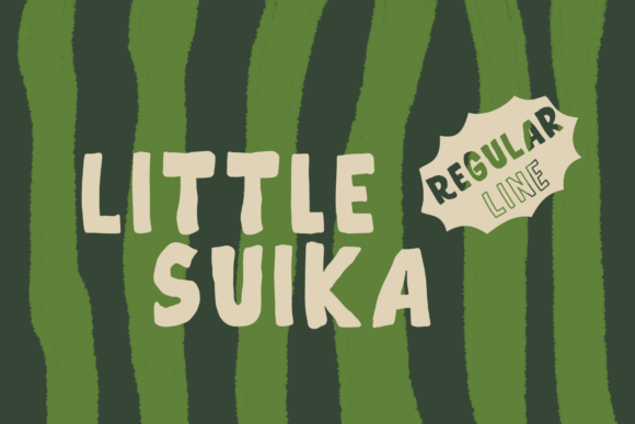Little Suika: A Quirky Display Font for Web Designers