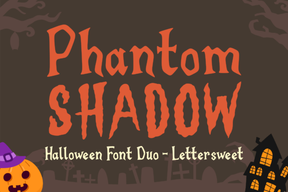 Phantom Shadow Font for Creative Projects