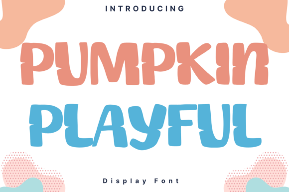Pumpkin Playful Display Font for Playful Branding and Marketing Materials
