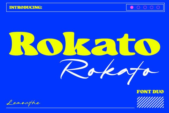 Rokato Font Duo for Campaign Design and Brand Visuals