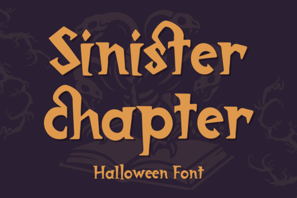 Sinister Chapter Font Review