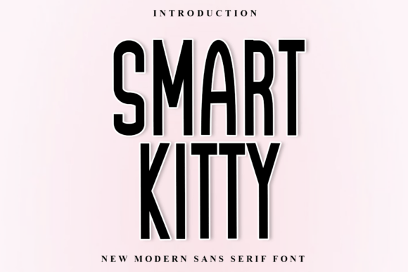 Smart Kitty Font for Web Design