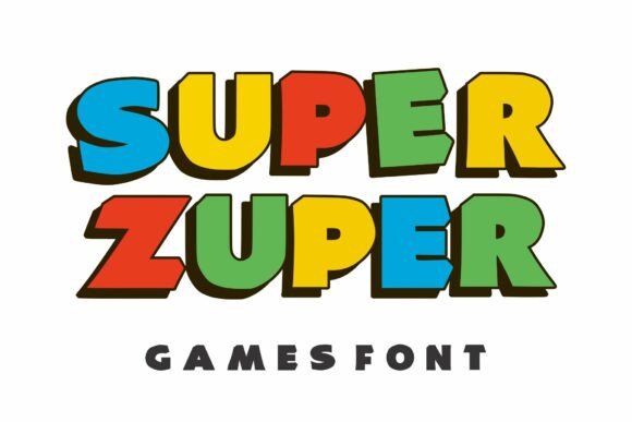 Super Zuper Font for Creative Brands