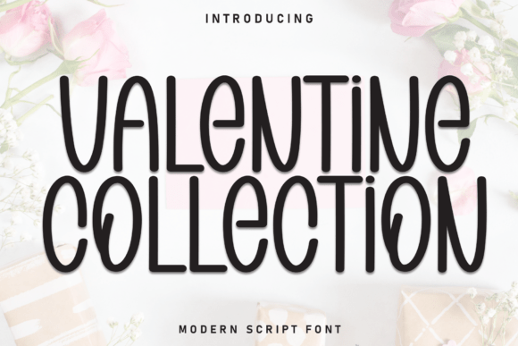Valentine Collection: A Handwritten Display Font for Crafters