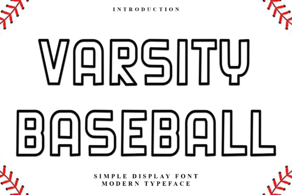 Varsity Baseball Font for Creative Makers
